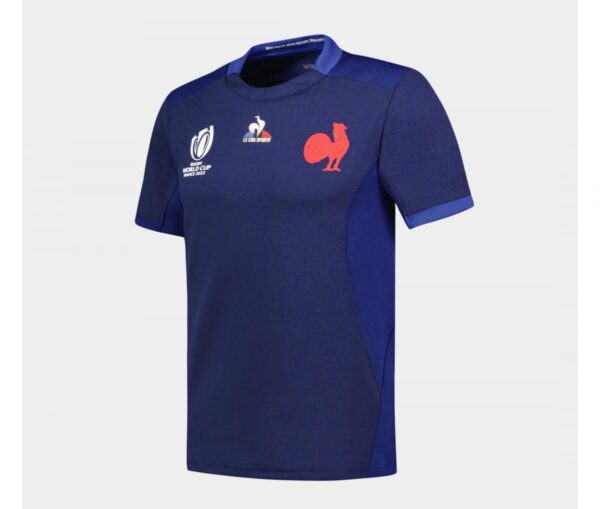 Maillot Xv De France Rugby Domicile Coupe Du Monde Rugby Bleu