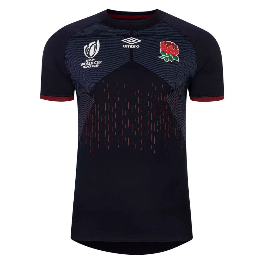 Maillot Extérieur Angleterre Coupe du monde 2023 Ovale Rugby